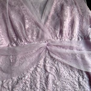 Women’s pink lace blouse